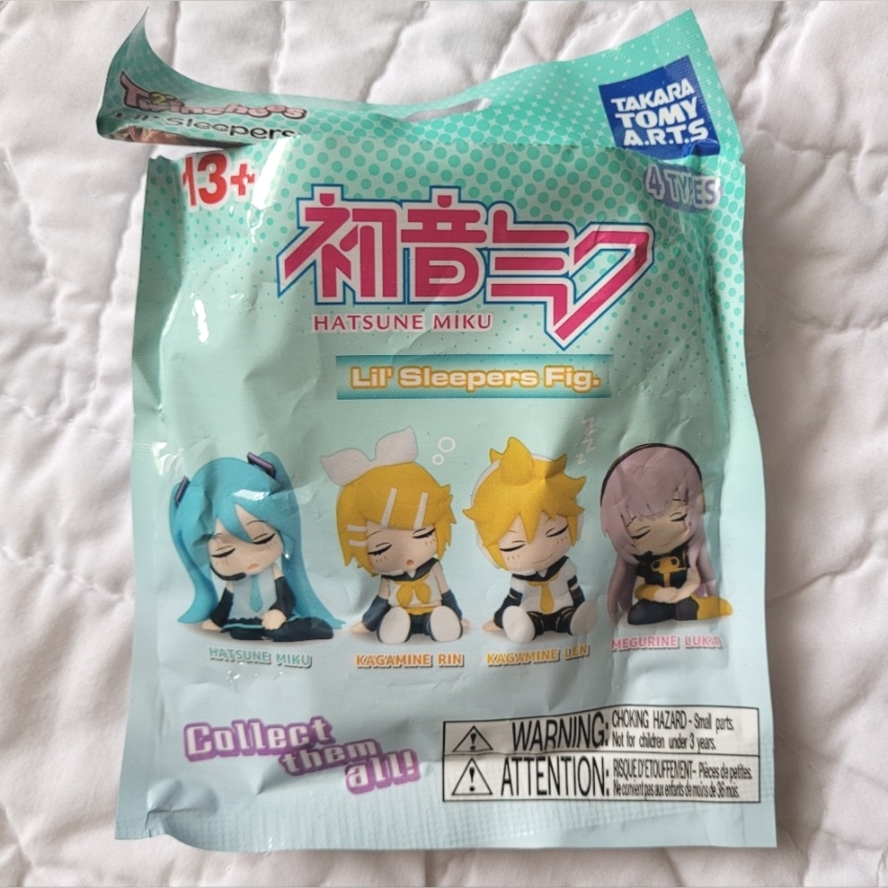 2/$20 π Hatsune Miku: Twinchees Lil' Sleepers Kagamine Rin Figure - Picture 4 of 6